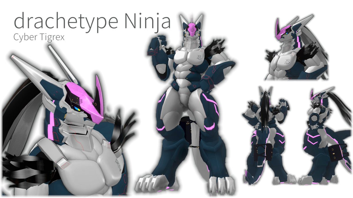 Tigrex24's tweet photo. バズらせていただいたので使用アバターの宣伝させていただく
https://t.co/N6gn9CsloM
#drachetype https://t.co/g1hvz3q7Pk