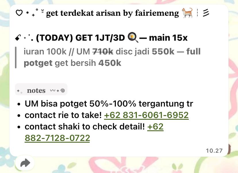 shaki — arisan by fairiemeng tweet media