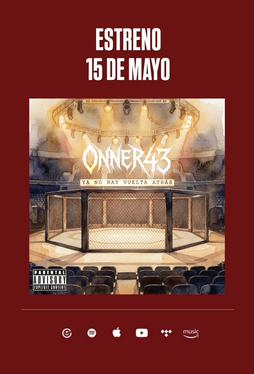 onner_43's tweet photo. ONNER 43 - YA NO HAY VUELTA ATRÁS 

ESTRENO 🔥  15 DE MAYO 

Sígueme en todas las plataformas digitales 

https://t.co/Iup1veZCiQ

#ONNER43 #numetal #Spotify #followme #fypシ゚ https://t.co/VClE5Ko7jw