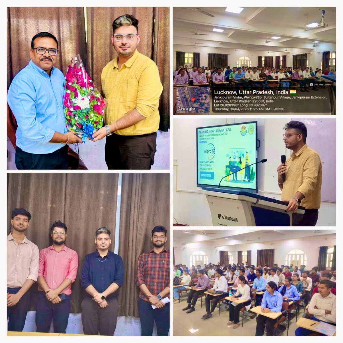 Training & Placement Cell @FoET-LU tweet media
