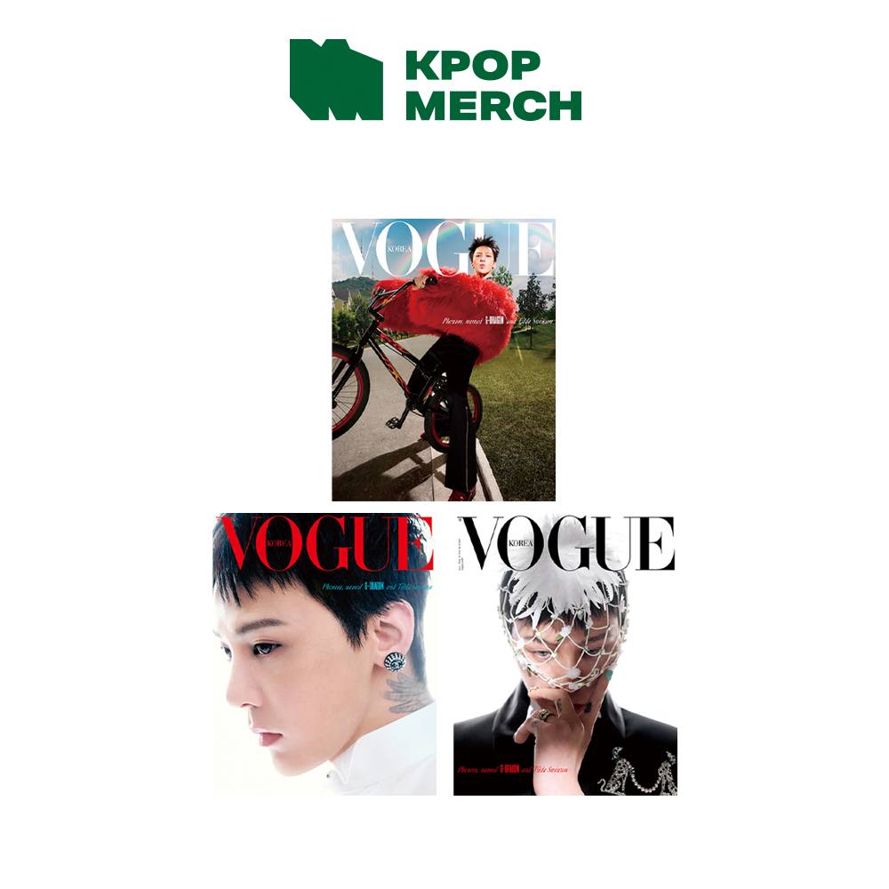🎉先行予約受付中🎉 BIGBANG G-DRAGON - 雑誌 Vogue Korea 表紙 GD