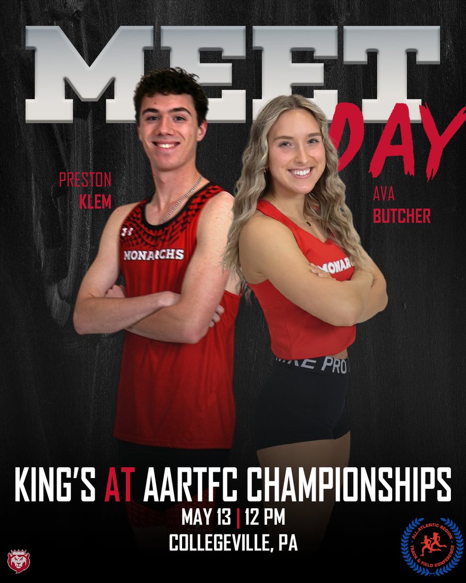 KingsMonarchs's tweet photo. OTF | DAY ONE READY 🏃‍♂️👑

@KingsXCTrack opens competition TODAY at the AARTFC Championships hosted by Ursinus College in Collegeville, PA, with events beginning at 12 PM!🦁

🎥:https://t.co/Yanbln0O7i

📊:https://t.co/boepSE56Fr

#MonarchNation // #EarnTheCrown https://t.co/pKoaD323DE