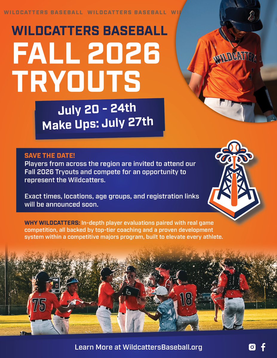 WildcattersHTXS's tweet photo. Fall Tryout Info 👇👇👇 https://t.co/MgtIHRKfWl