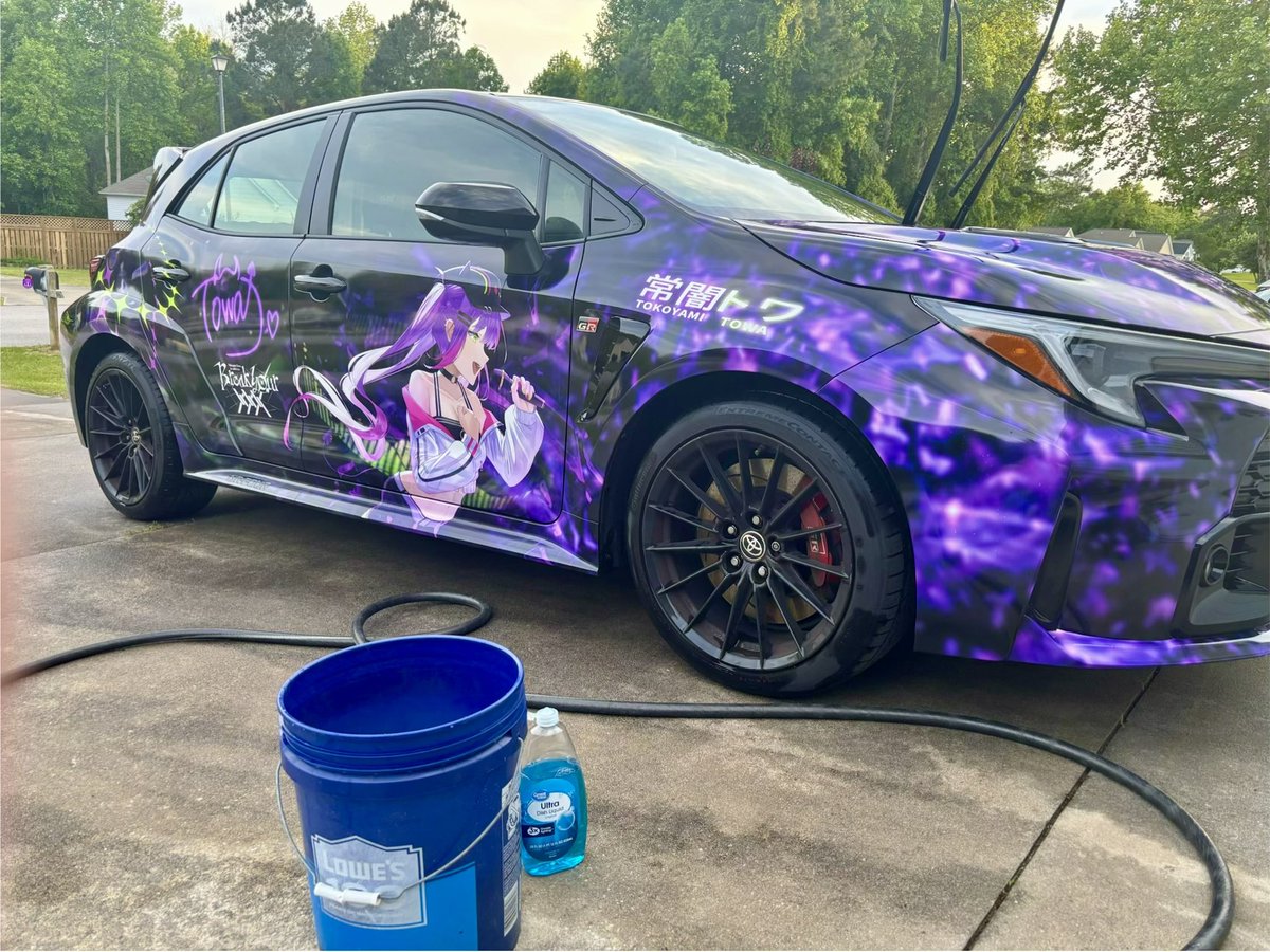 ハルページです。 If I had a nickel for every time I washed my car before leaving