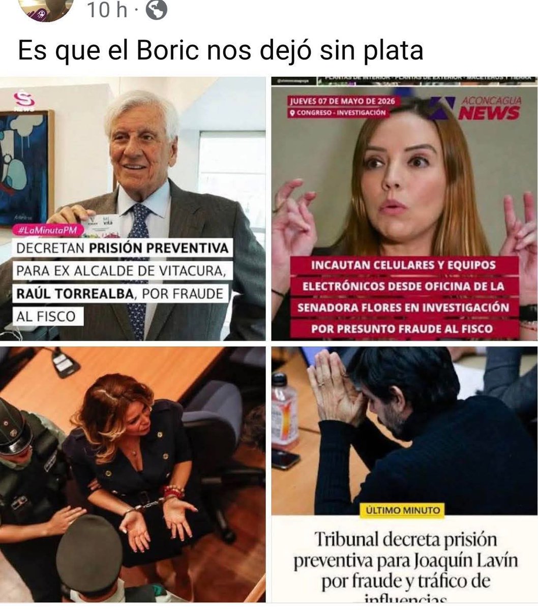 lomejordejose's tweet photo. @T13 https://t.co/7wFvrrGwHn
