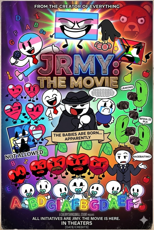 scotchegg_8's tweet photo. He's chaotic. He's iconic. He's JRMY.
New JRMY movie coming to theaters in June, just in time for Pride Month! 🍒🏳️🌈
WILL YOU BE ATTENDING? 👇👀
#jrmy #osc #sacriverse https://t.co/Lnp54AeT9w