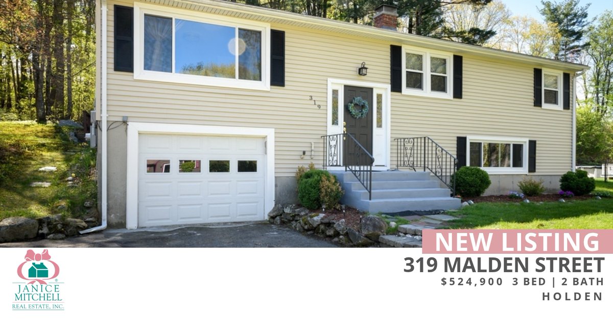 traceyfiorelli's tweet photo. 📍 New Listing 📍 Take a look at this fantastic new property that just hit the market located at 319 Malden Street in Holden. Reach out here or at (508) 509-8162 for more information

Tracey Fiorelli ~ REALT... https://t.co/vqwRFXu2Ih https://t.co/utmJ6SWolQ