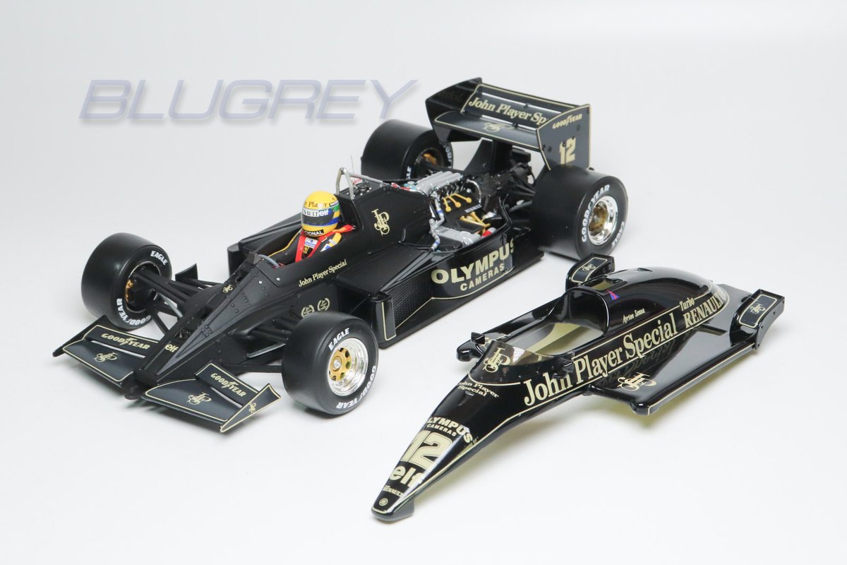 WERK83 1/18 ロータス F1 97T #12 アイルトン セナ モナコGP 1985