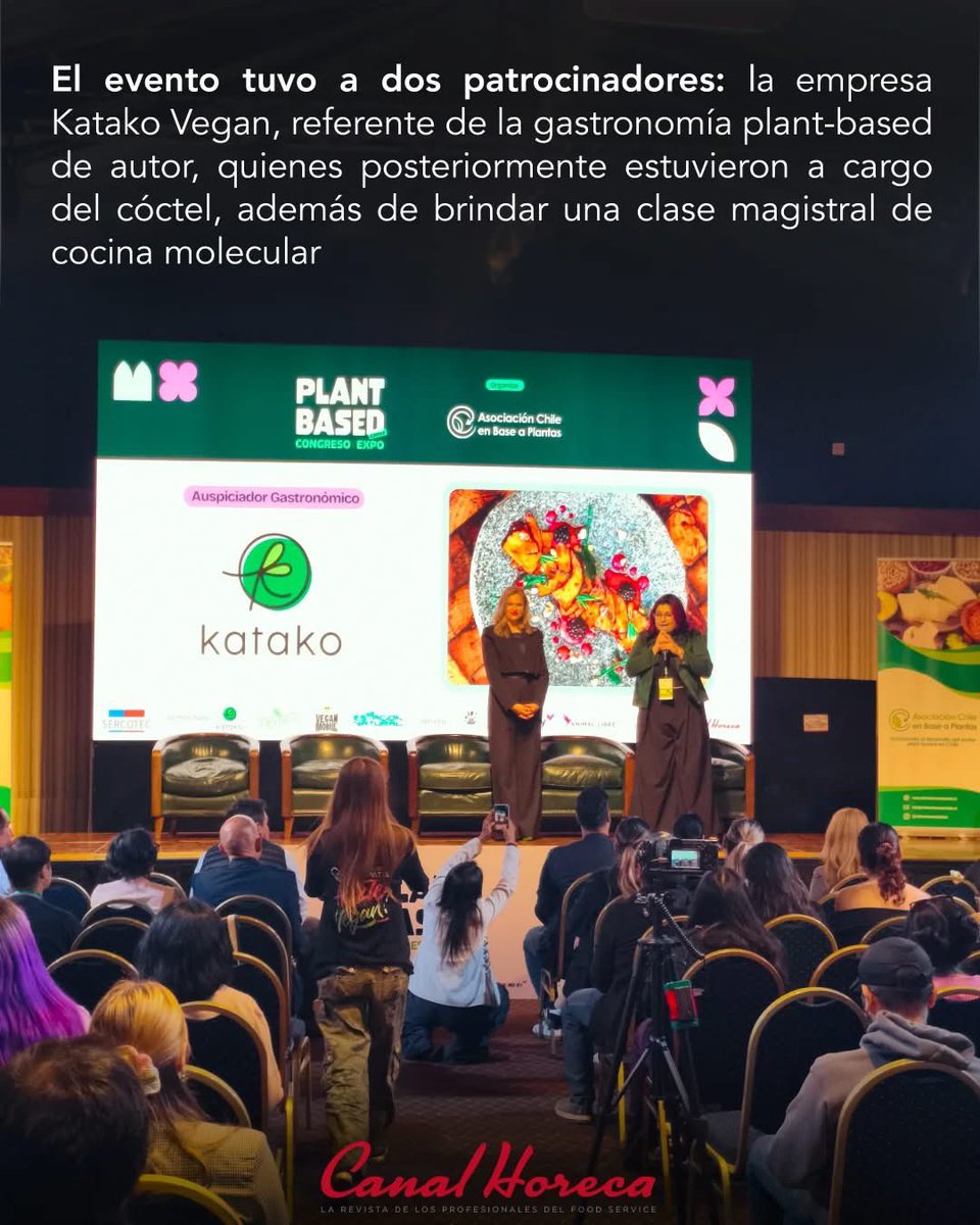 RHoreca's tweet photo. 🌱🍽️ Congreso Plant-Based Chile impulsa el auge del mercado vegetal

La alimentación basada en plantas ya no es una tendencia pasajera: hoy forma parte activa de la transformación gastronómica y del desarrollo del canal Horeca 🌿📈.

Lee más en https://t.co/NV7BOBTD5f https://t.co/lFBF3uhy0F
