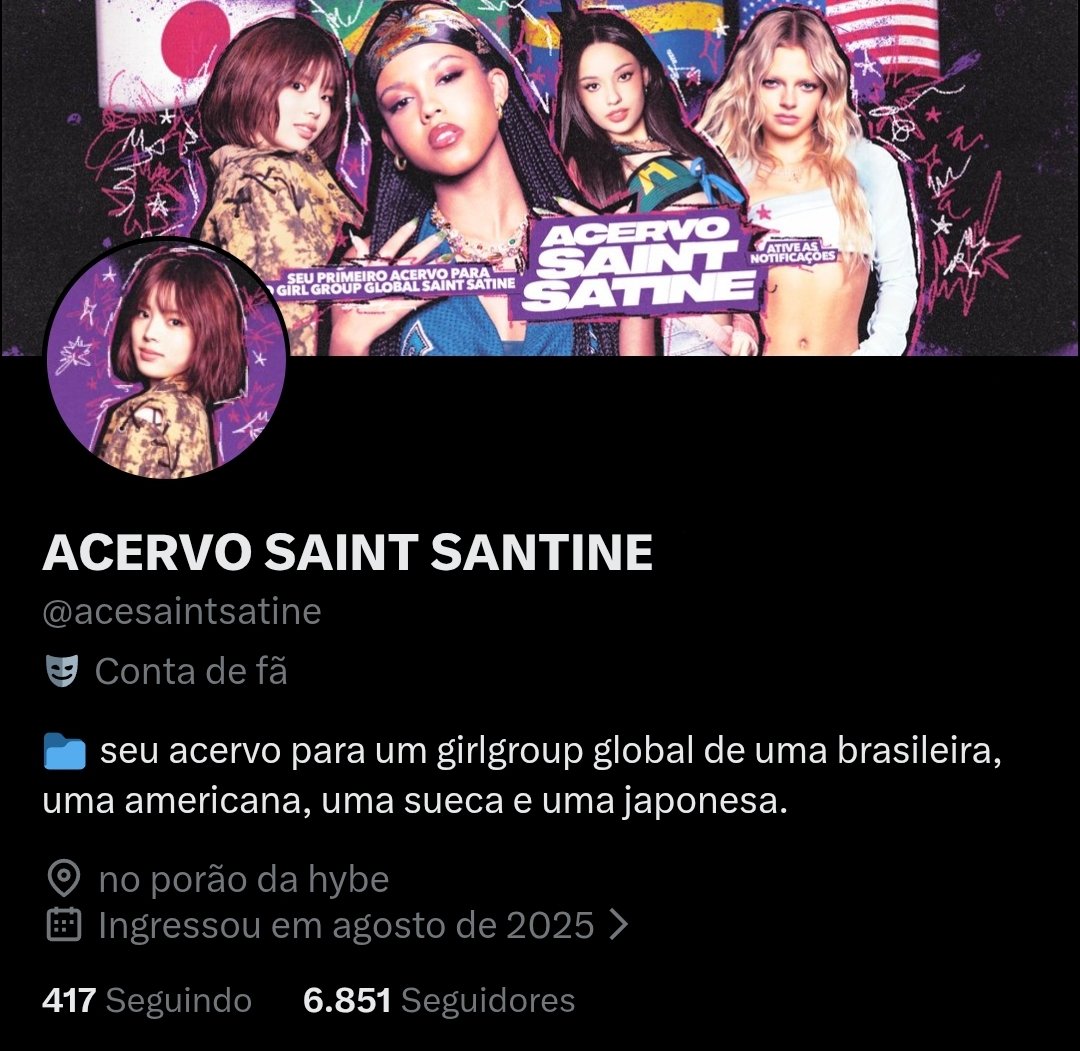 ACERVO SAINT SATINE tweet media