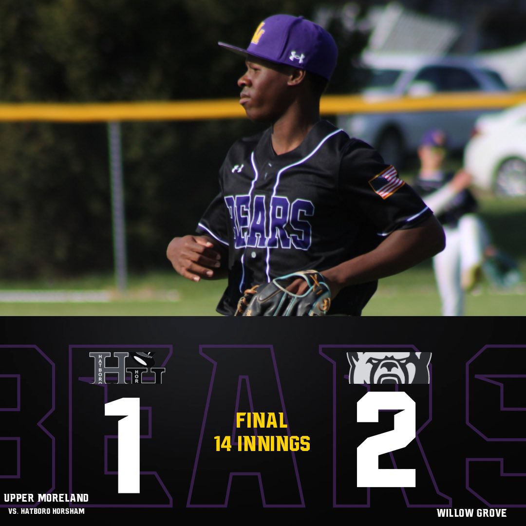 UMGoldenBears's tweet photo. Baseball with the win over Hatboro-Horsham https://t.co/pIKnFCYWbI