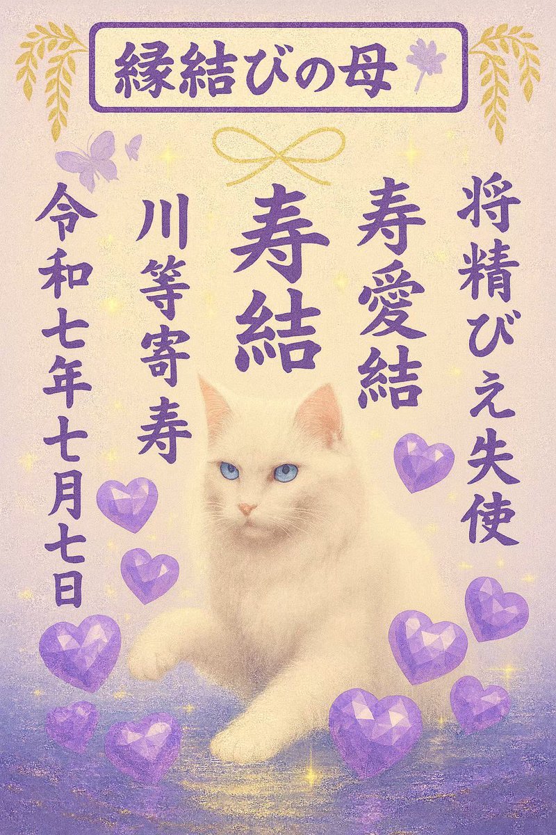 ゆかり⛩️縁結びの母🌙🐈 tweet media