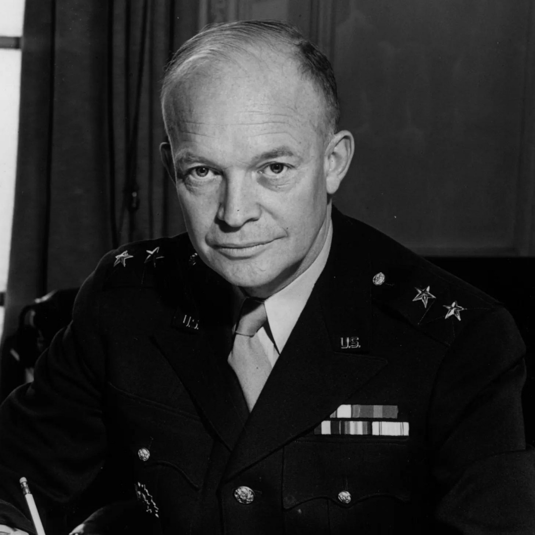 nixonfoundation's tweet photo. Nixon studied his predecessors closely:

“One of the advantages Ike had was that the Russians were afraid of Ike - afraid of him because he had been the great commander in World War II... they knew that beneath that exterior was a very cold, tough fellow." https://t.co/35JT3rxRau