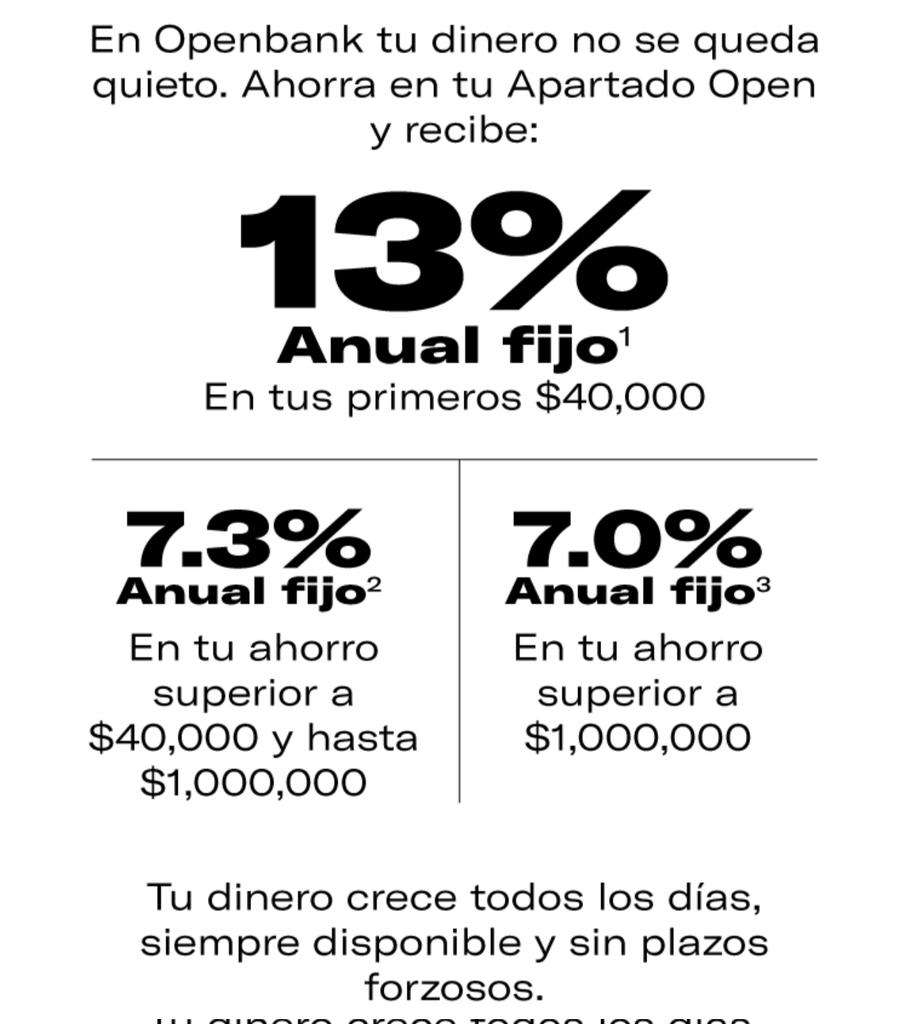 MMAM_Aztek's tweet photo. De las mejores opciones para tener tu fondo de emergencia es @openbank_mx.

¿Dónde tienes tu #FE? https://t.co/uH0mltIPl6