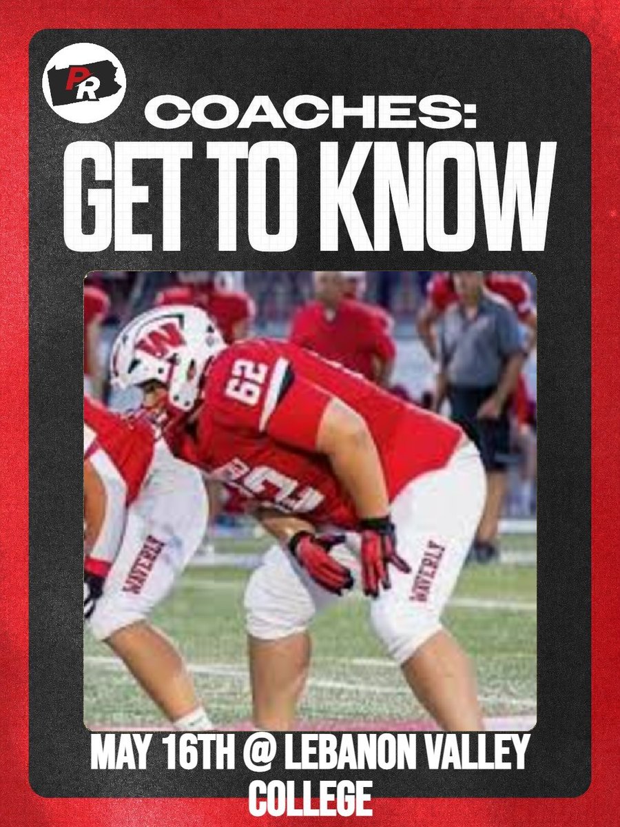 PRZVicCastillo's tweet photo. May 16th - @PrepRedzone PA / Lebanon Valley College Expo Series Event ATTENDEE

COACHES come check out...

A 6'4, 325-pound behemoth out of Waverly, NY @RockwellCarsonn. Excited to learn more!

He'll be ready to work! Still time to register below!

https://t.co/GRjcoVMPQR https://t.co/9y3BQSjw71