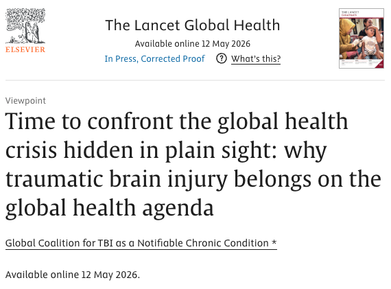 keepark's tweet photo. It's time to put #TraumaticBrainInjuries on the #GlobalHealth agenda! #TBI
@TBICoalition @HarvardPGSSC @theG4Alliance @LancetGH @NFL @FIFAcom @biaamerica @global_neuro @NIHRglobal @UKABIF @nhsrcofficial @WHOEMRO @InciSioNGlobal
#WHA79
https://t.co/MW3I1Rf5mQ https://t.co/OFZJXChRzd