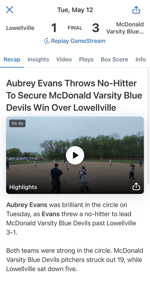 Aubrey Evans tweet media