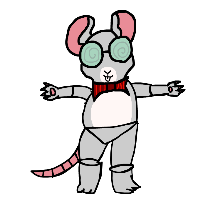 randomdailypc2's tweet photo. i actually really like test rat and when he was 1st shown off i drew him because his design is cool as hell #pillarchase #pillarchase2 https://t.co/PGbq4FKb6v