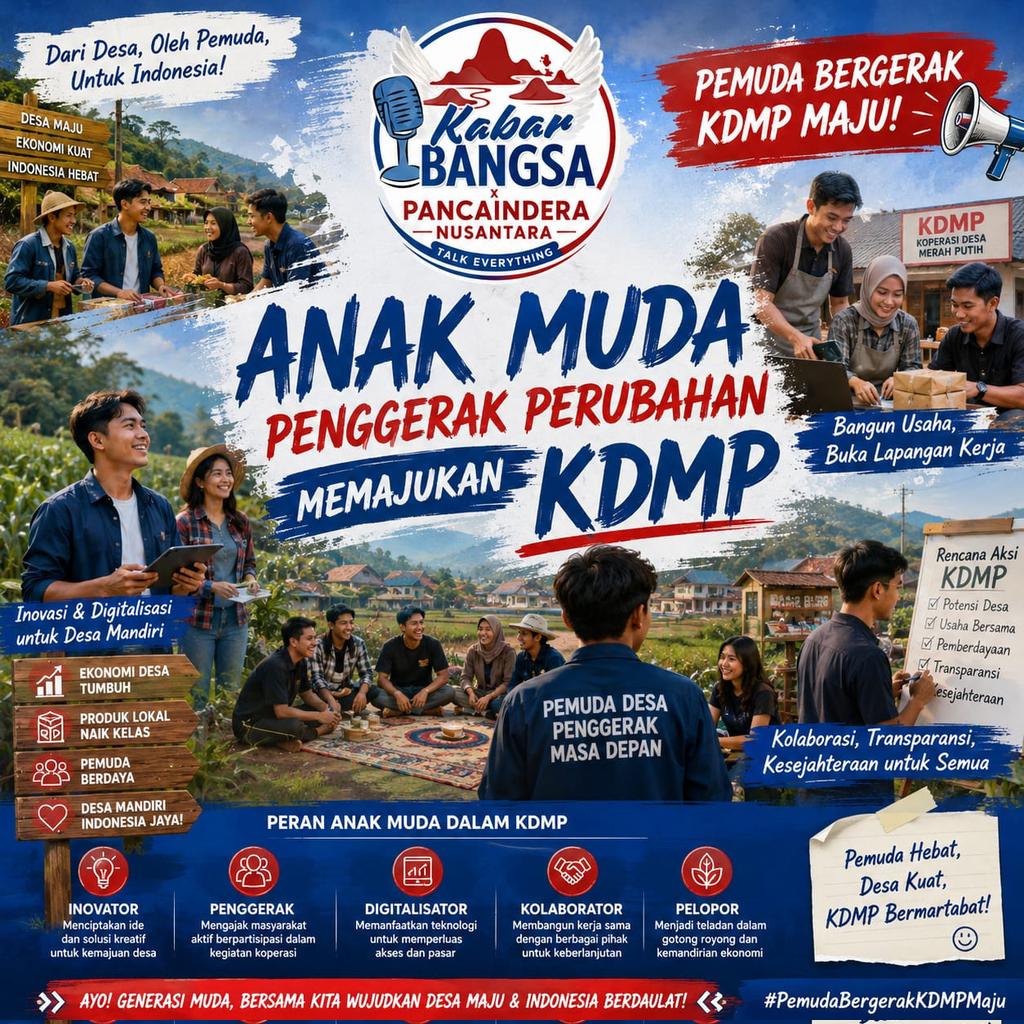 kabarbangsaa's tweet photo. Majukan indonesia mulai dari pemuda desa
#indo 
#majubersama 
#desa https://t.co/FKRpiwOk6C