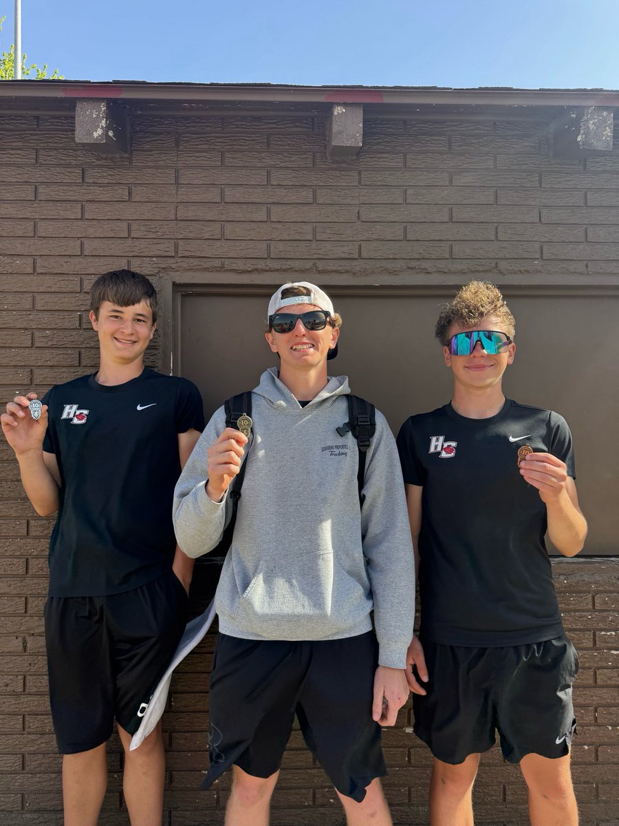HCSDTennis's tweet photo. Great day at the Hawkeye Ten conference tournament.  With points coming from everyone on the team. Klaassen 8th in 1 singles.  Herbst 5th in 2 singles.  Reynolds/Hussing 7th in 1 Doubles.  Scheuring/Arenston 2nd in two doubles.  That lead the cyclones to a 5th place team finish! https://t.co/NAoy8L6hTC