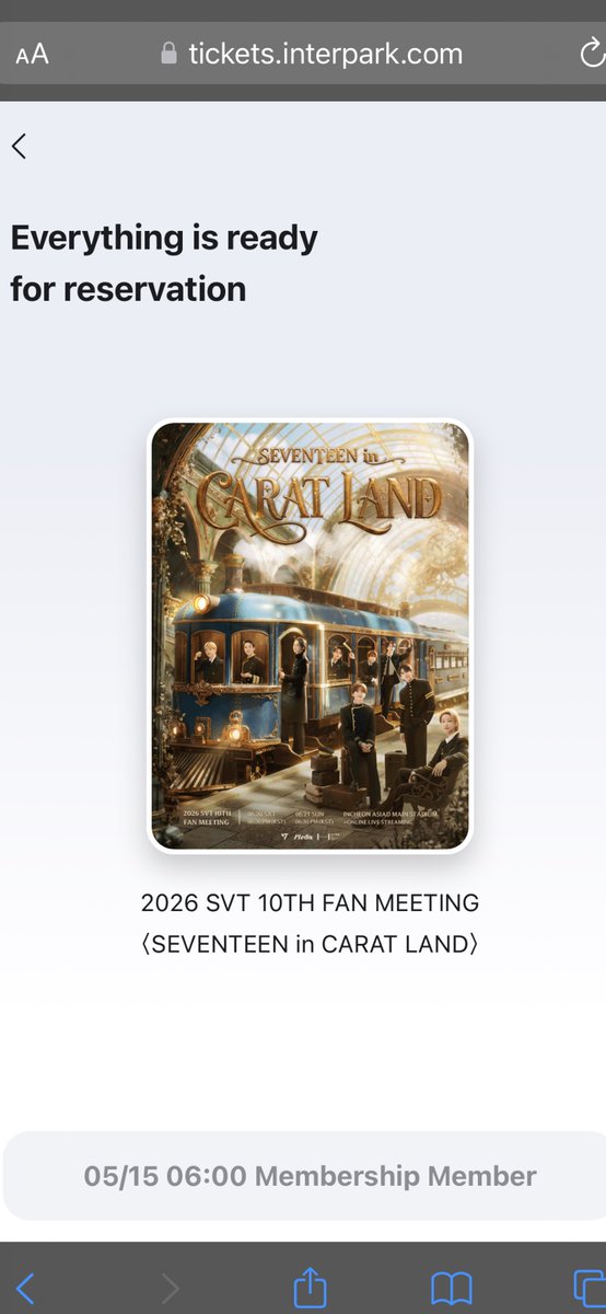 Katoep_'s tweet photo. Carats… does this mean I’m registered for presale or did it not connect my Weverse?? 😭 #seventeen #caratland https://t.co/hLX5NYZFvs