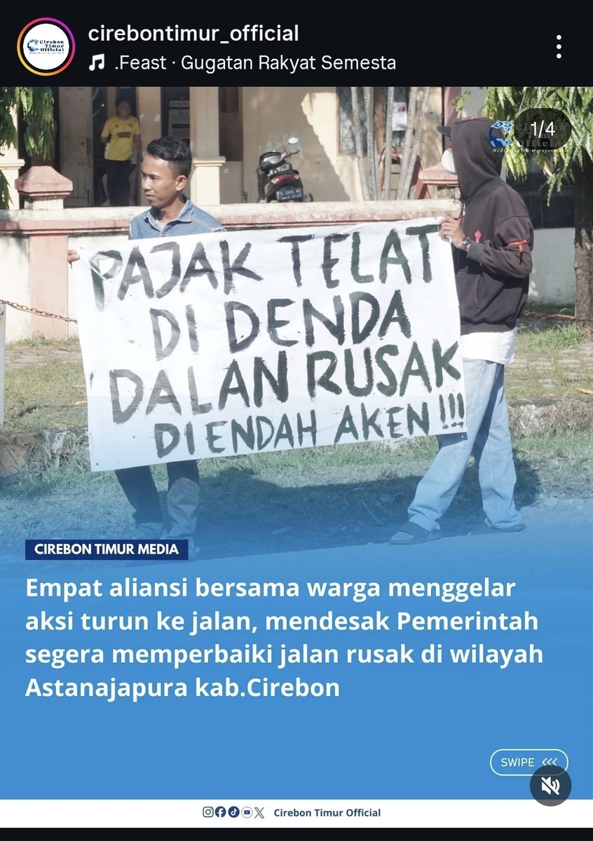 Siapa bilang demo sepi? Yang di jakarta ga diliput, yang lokalan makin banyak wkwkkw