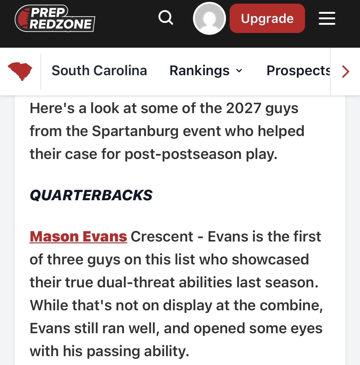 Mason Evans tweet media