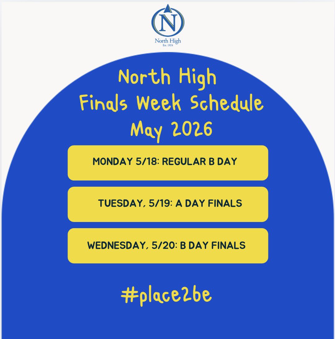 North High School tweet media