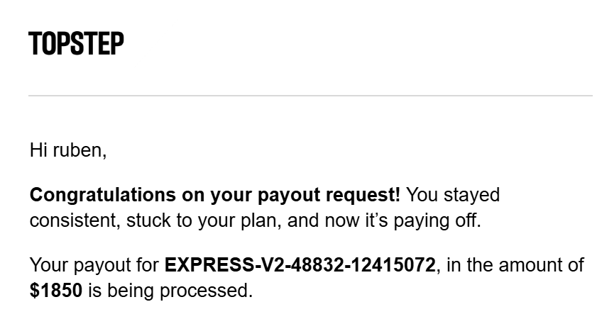 fullviewtrading's tweet photo. Payout requested with @Topstep 
Been on a decent streak lately, following the same system and repeatable patterns 
More on this soon :) https://t.co/pY0RvAjX63