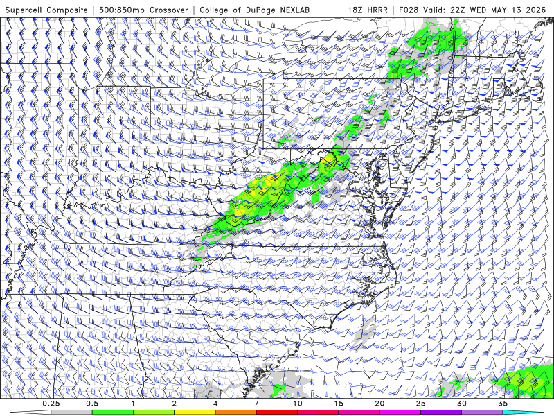 meteojoe's tweet photo. Strong wind gusts are the primary threat between 4 PM and 8 PM Wednesday, though with pretty dry mid-level air present, hail is also on the table in some of the stronger storms. Storms will exit by dusk Wednesday. #wvwx https://t.co/cxYgqHCsOL