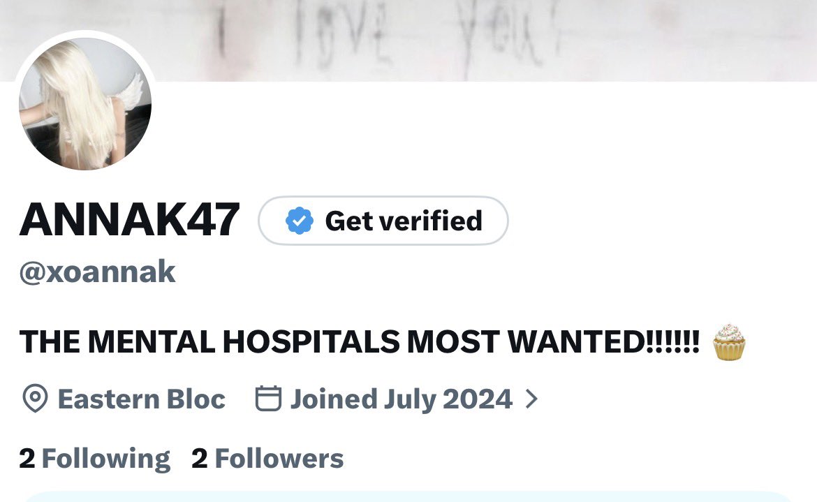 xoannak's tweet photo. 2 followers oh shit i made it https://t.co/71A2GnLMIB