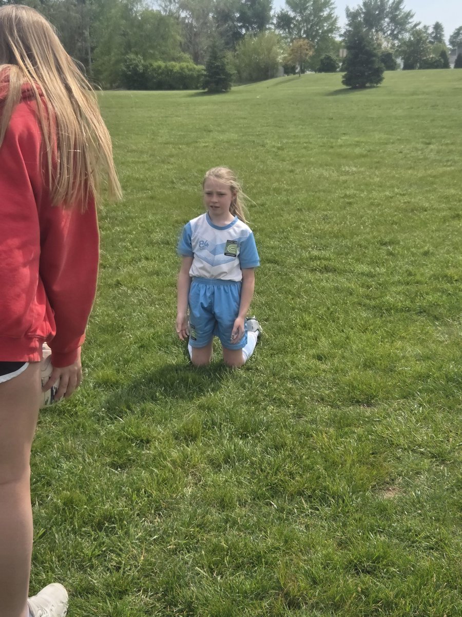 BotkinsGSoccer's tweet photo. No idea who our high school keeper will be this year, so everyone gets to try it at camp! https://t.co/TamS02yOKK