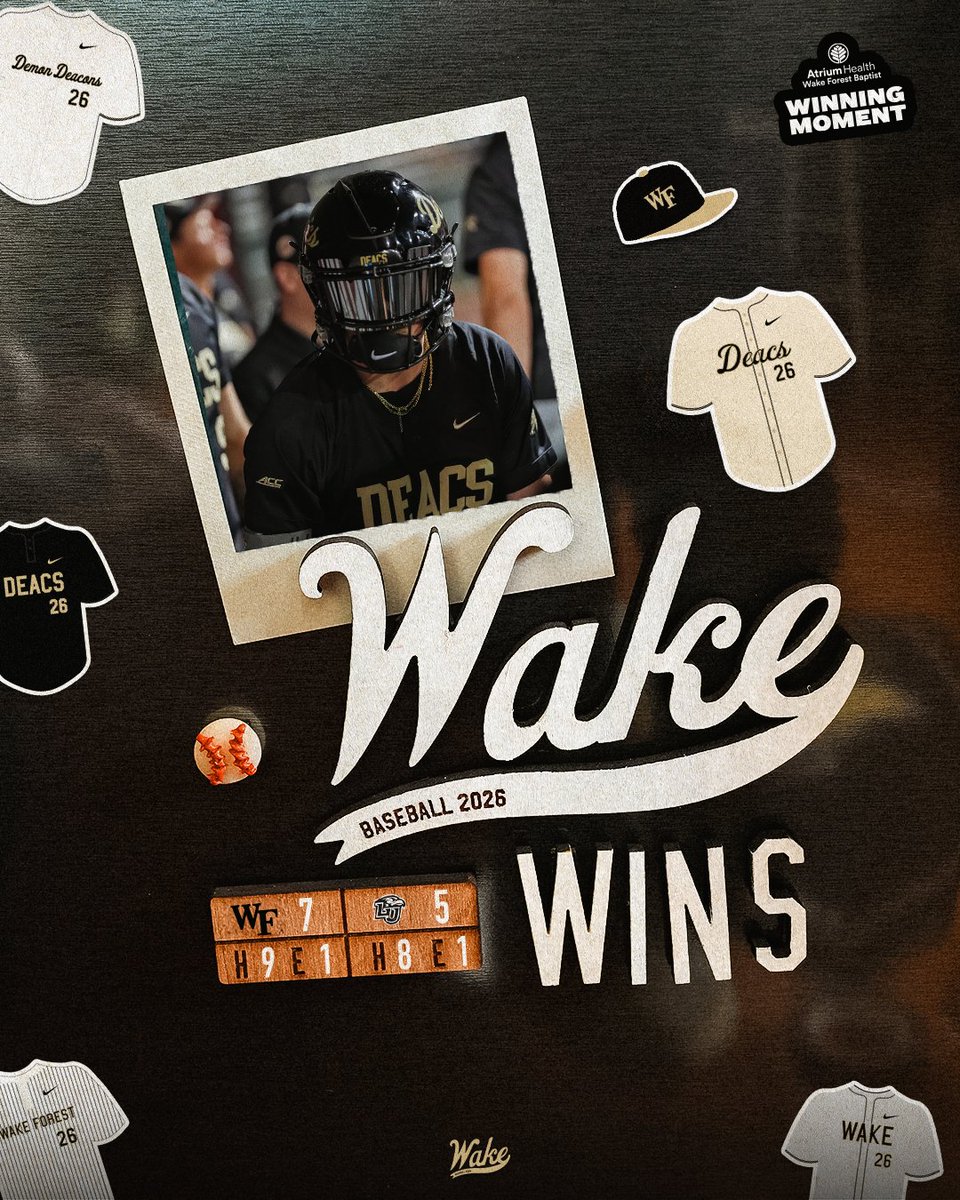 Wake Forest Baseball tweet media