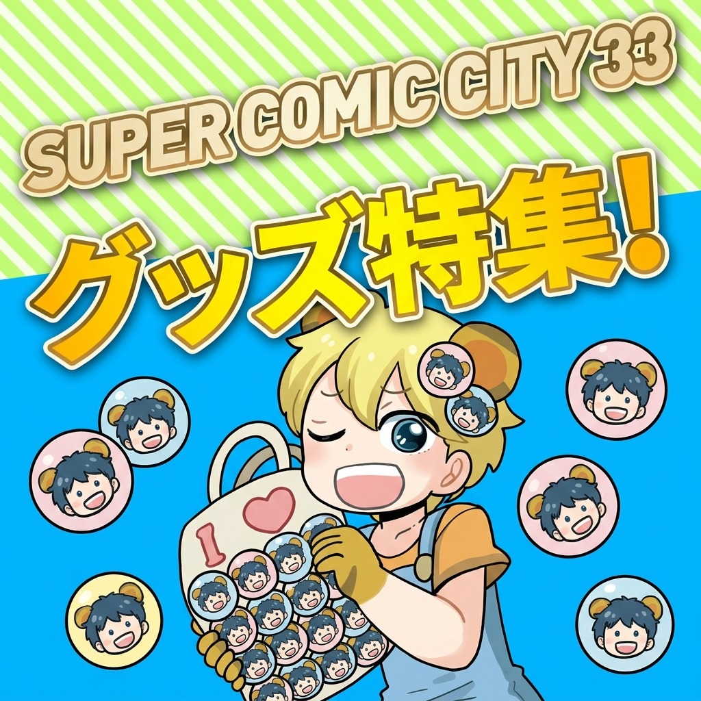 期間限定】 ／ SUPER COMIC CITY 33 グッズ作品特集 実施中