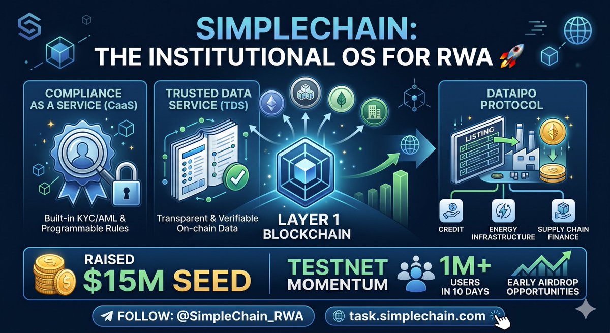 @SimpleChain_RWA – The Institutional OS for Real World Assets (RWA ...