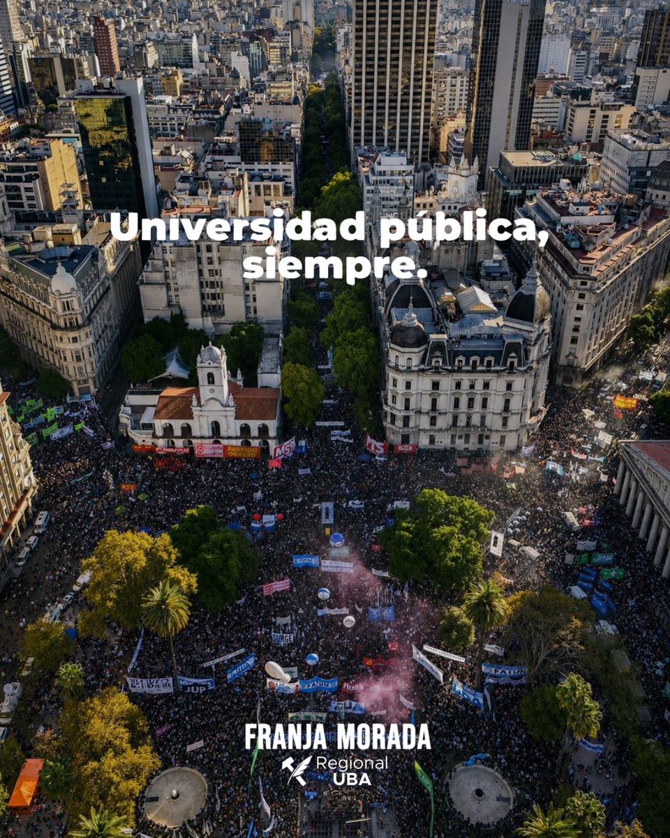 franjauba's tweet photo. UNIVERSIDAD PÚBLICA SIEMPRE 🇦🇷 https://t.co/CPWBs6Jw0D