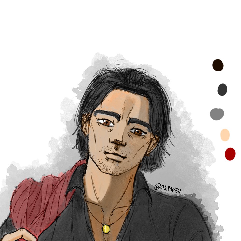 02DWER's tweet photo. "I've really gotta stop smoking." The 🐐?  #yakuza #yakuzafanart #shunakiyama #fanart #beginnerartist #smallartist https://t.co/i16OPB1GWt