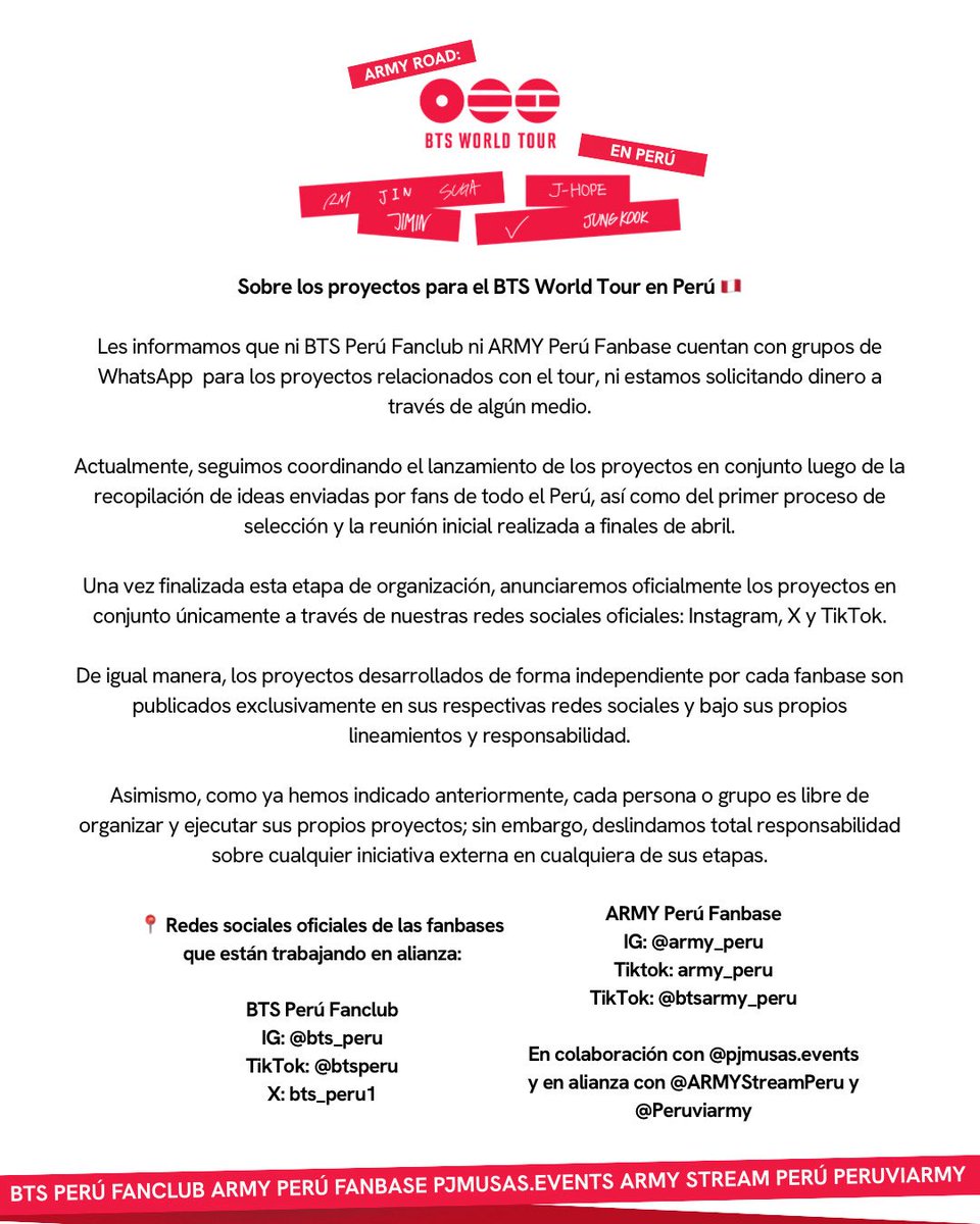 kei 🇵🇪 ⁷ ༊*·˚ SI VERÁ A BTS 😭⭐️ tweet media