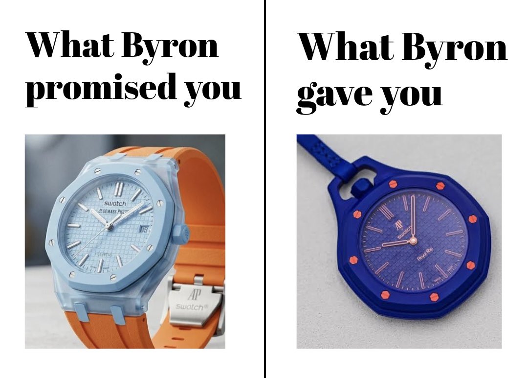 j_fishback's tweet photo. .@ByronDonalds doesn’t know what time it is. https://t.co/LzYLd9aye6