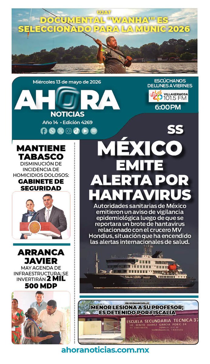 Ahora Tabasco Noticias tweet media