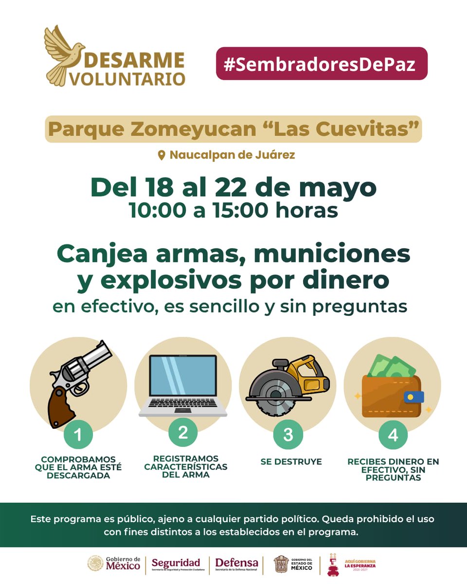 Secretaría de Seguridad del Estado de México tweet media
