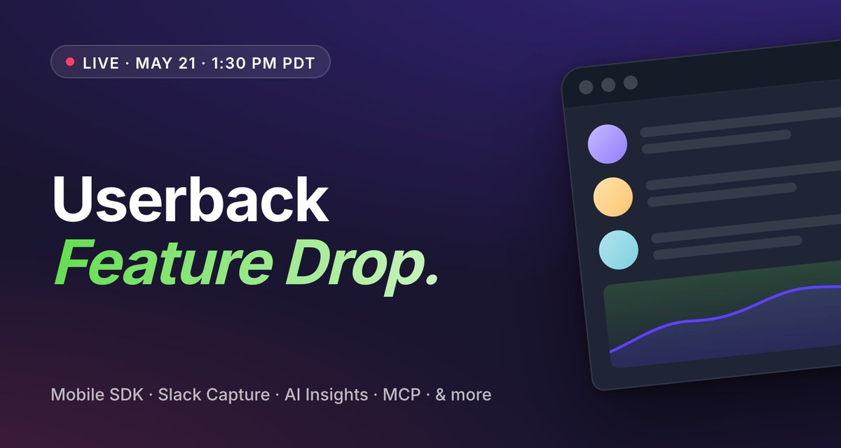 Userback tweet media