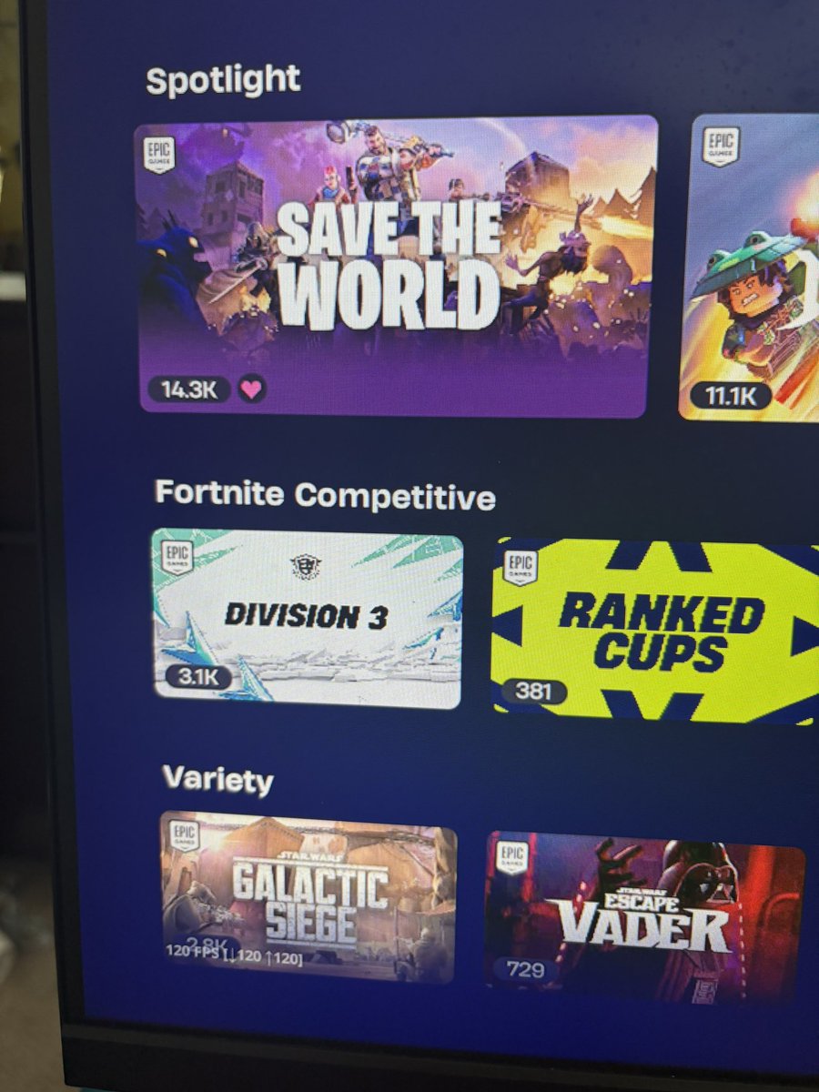 CombatProF3AR's tweet photo. @FNCompetitive @fortnitestatus

Qualed Div 2 yesterday and it won’t show restarted 3x fix your game https://t.co/YlJJoH3dcj