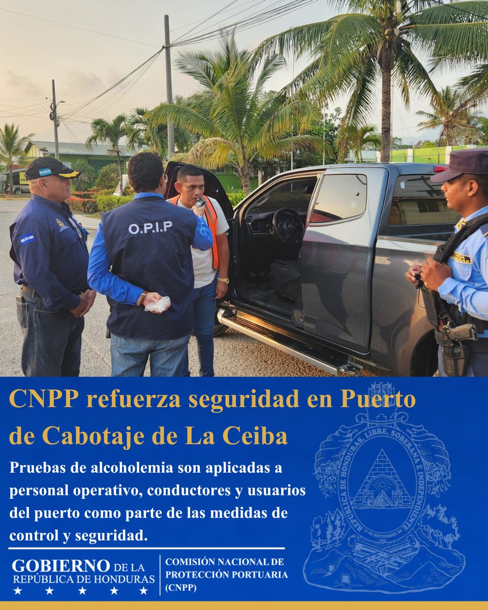 Comisión Nacional de Protección Portuaria tweet media