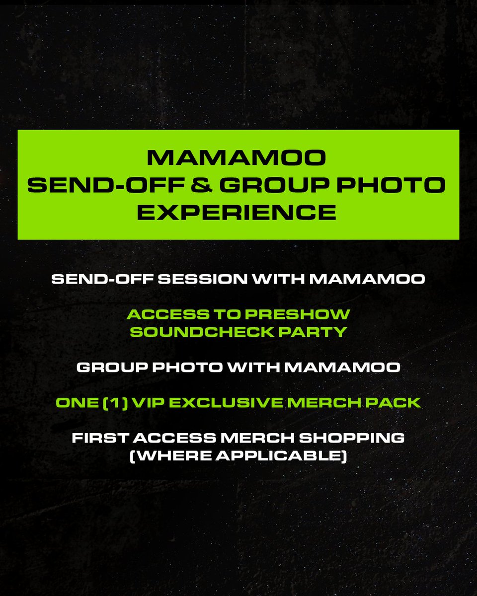 Mamamoo's US Tour 2026 tickets & VIP are on sale NOW! Tap the link