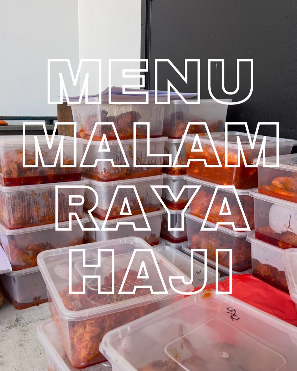 MomOwnRecipe's tweet photo. We are still accepting orders for Eve of Raya haji.

Menu will be:
Nasi tomato
Ayam merah
Sambal goreng pengantin
Beef rendang
Sambal udang

$16/pax

Delivery $30 islandwide.

DM to order now. https://t.co/zJ1C2Kucct