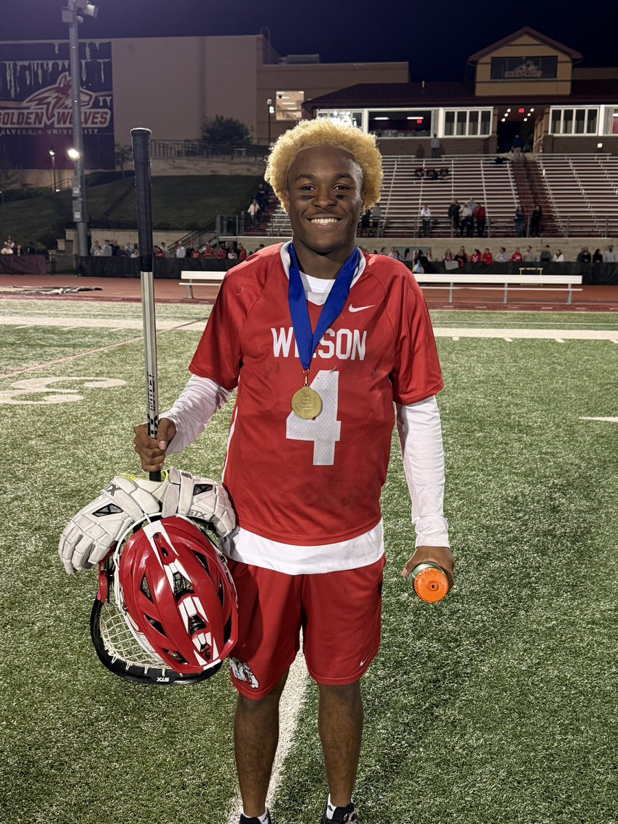 PaulRobertsCuse's tweet photo. BCIAA 🥍 Championship 

Wilson beat Twin Valley 9-3.
The (17-3) Bulldogs earned their 14th consecutive league title!
Azzanesi had 3 goals.
Redner added 2 goals.
Harding made a career-high 12 saves.

@Wilson_Bulldogs 
@phillylacrosse https://t.co/EnlNmxPJ7W