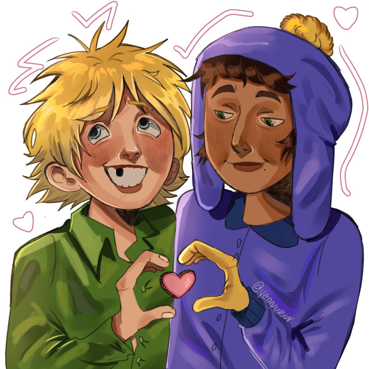 _Yeonurin's tweet photo. creek drawing (going back in time) #southpark #creek #fanart https://t.co/WRkcUcigNn