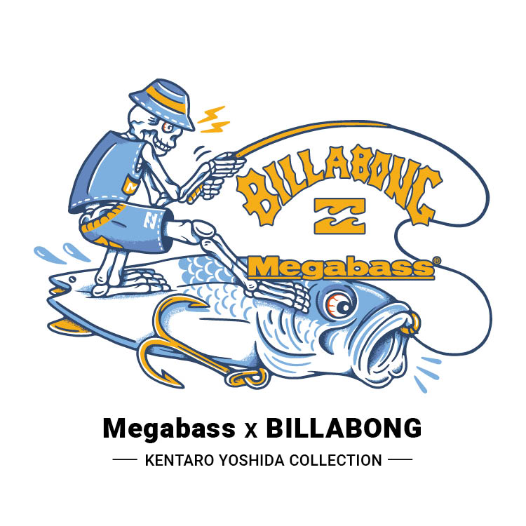 BILLABONG × MEGABASS」KENTARO YOSHIDA COLLECTIONをリリース【AD