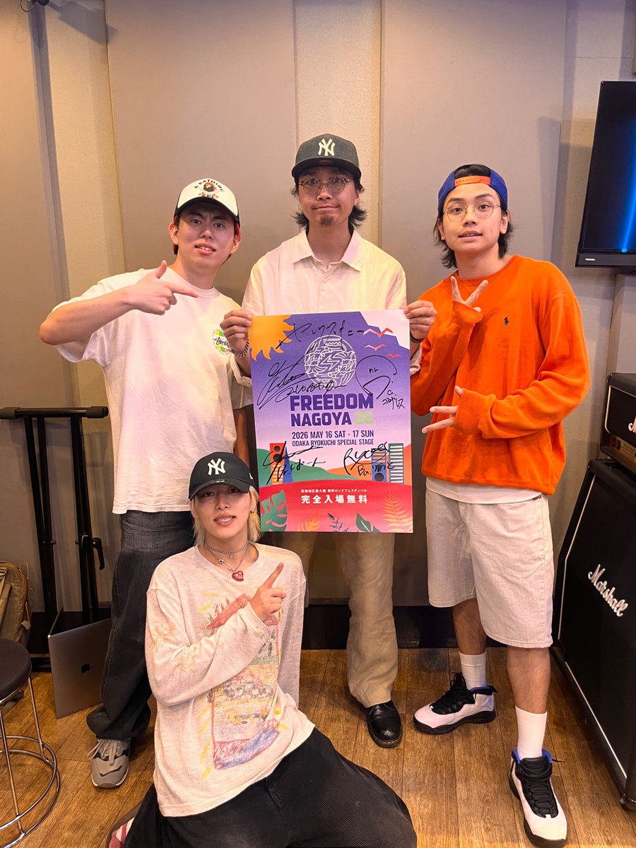 FREEDOM NAGOYA 2026 tweet media
